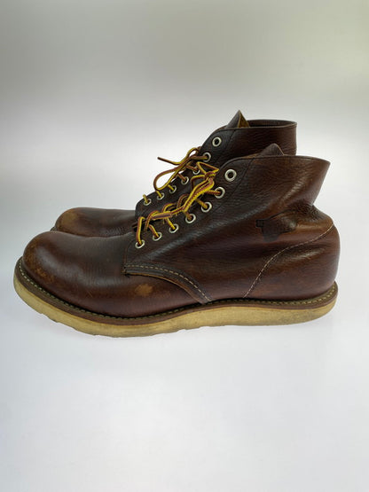 【現状渡し品】【メンズ】 RED WING レッドウィング 8196 CLASSIC ROUND TOE BOOTS 靴 シューズ ブーツ 164-260329-AS-50-min サイズ：26.5cm カラー：ブラウン 万代Net店