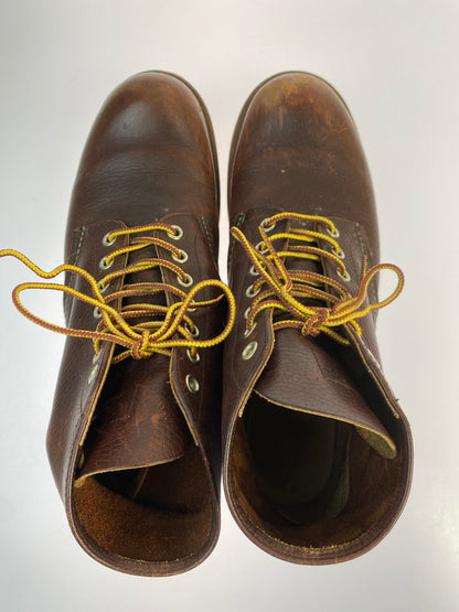 【現状渡し品】【メンズ】 RED WING レッドウィング 8196 CLASSIC ROUND TOE BOOTS 靴 シューズ ブーツ 164-260329-AS-50-min サイズ：26.5cm カラー：ブラウン 万代Net店
