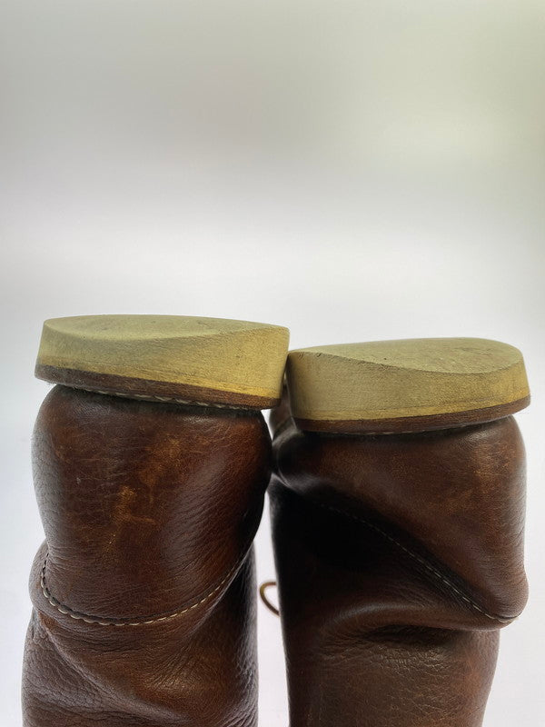 【現状渡し品】【メンズ】 RED WING レッドウィング 8196 CLASSIC ROUND TOE BOOTS 靴 シューズ ブーツ 164-260329-AS-50-min サイズ：26.5cm カラー：ブラウン 万代Net店