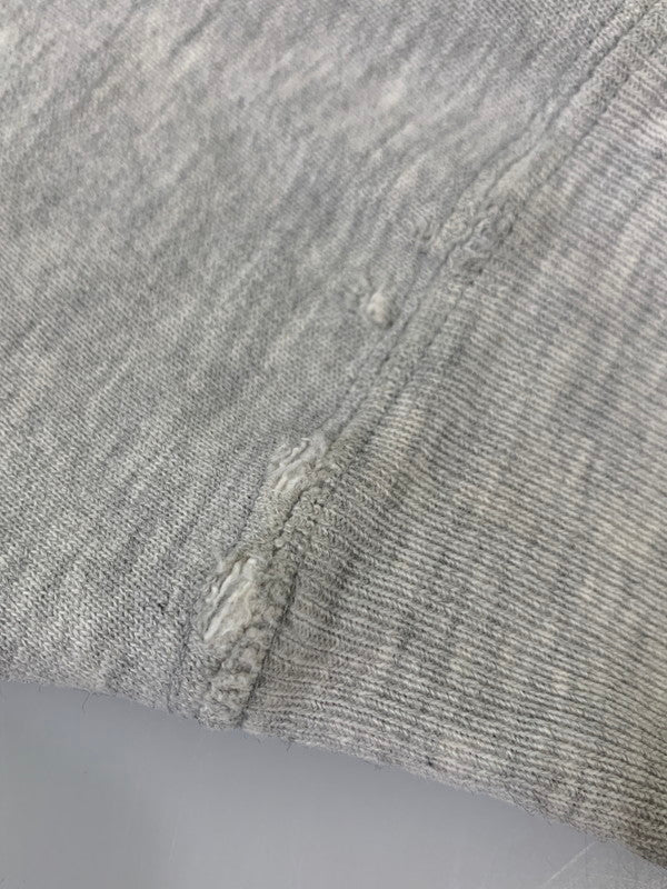 【中古品】【メンズ】 Champion チャンピオン 90’s 刺繍タグ "WESLEYAN" REVERSE WEAVE SWEATSHIRT 90年代 ウェズリアン リバースウィーブ スウェットシャツ トップス 146-260328-SH-05-min サイズ：L カラー：グレー 万代Net店