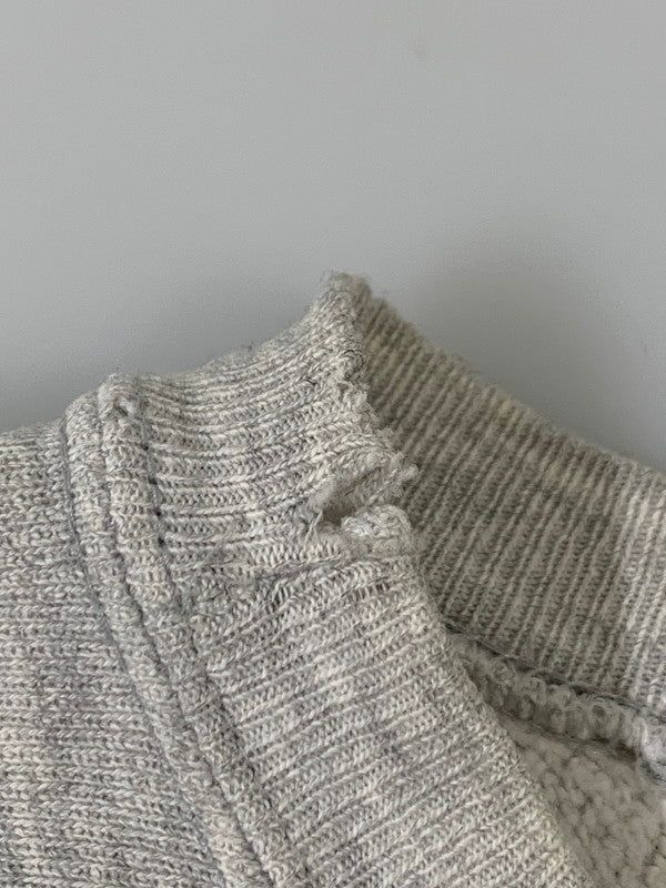 【中古品】【メンズ】 Champion チャンピオン 90’s 刺繍タグ "WESLEYAN" REVERSE WEAVE SWEATSHIRT 90年代 ウェズリアン リバースウィーブ スウェットシャツ トップス 146-260328-SH-05-min サイズ：L カラー：グレー 万代Net店