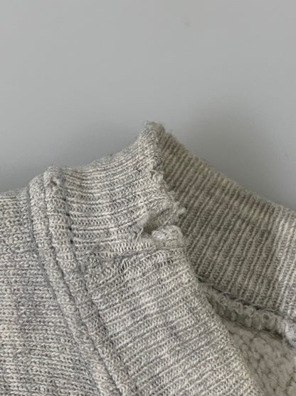【中古品】【メンズ】 Champion チャンピオン 90’s 刺繍タグ "WESLEYAN" REVERSE WEAVE SWEATSHIRT 90年代 ウェズリアン リバースウィーブ スウェットシャツ トップス 146-260328-SH-05-min サイズ：L カラー：グレー 万代Net店