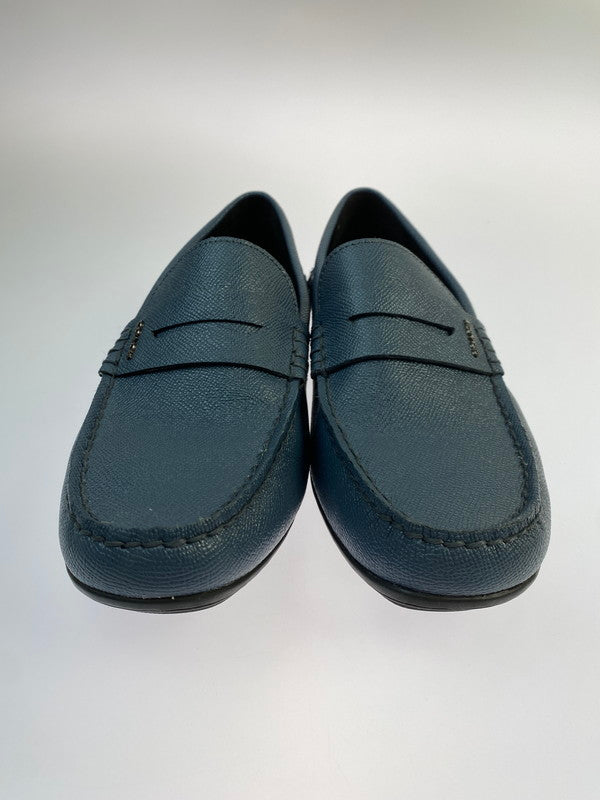 【中古品】【メンズ/レディース】 COACH コーチ FG2386 MOTT DRIVER モット ドライバー 靴 シューズ スリッポン 183-260329-AS-55-min サイズ：US8D カラー：ネイビー 万代Net店
