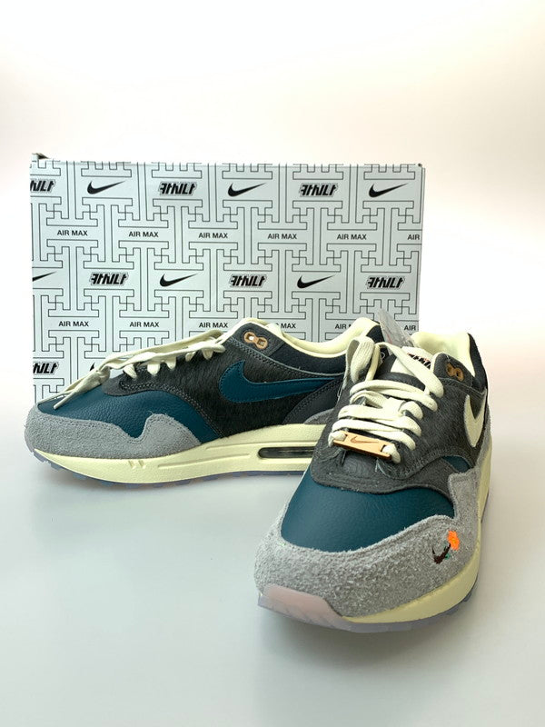 【中古美品】【メンズ】 KASINA カシーナ ×NIKE ナイキ DQ8475-001 AIR MAX 1 SP 靴 シューズ スニーカー SNEAKER 160-260331-zi-05-min サイズ：28.5cm カラー：PARTICLE GREY/DARK TEAL GREEN 万代Net店