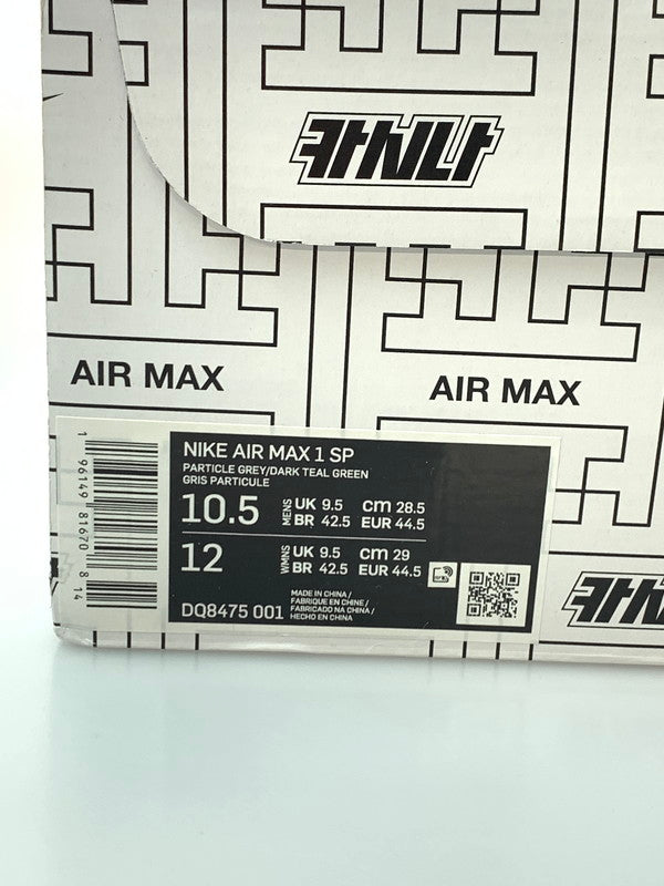 【中古美品】【メンズ】 KASINA カシーナ ×NIKE ナイキ DQ8475-001 AIR MAX 1 SP 靴 シューズ スニーカー SNEAKER 160-260331-zi-05-min サイズ：28.5cm カラー：PARTICLE GREY/DARK TEAL GREEN 万代Net店