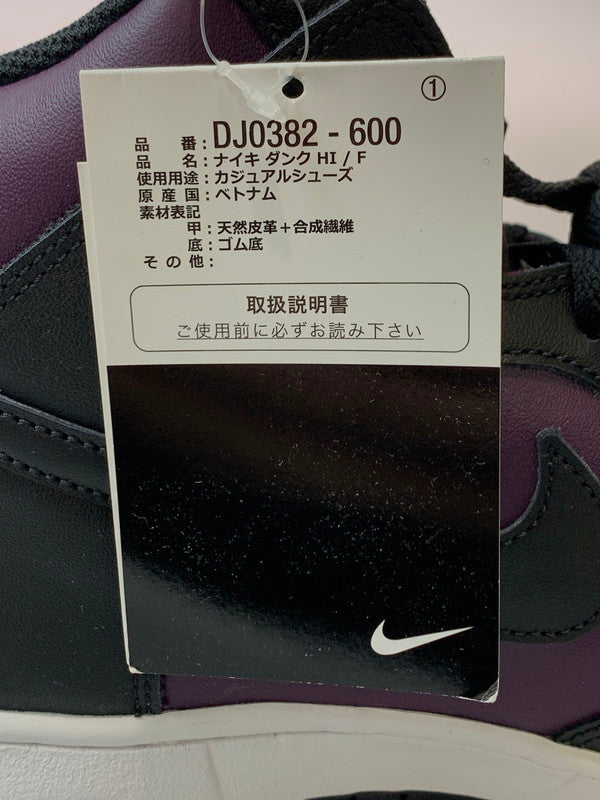 【中古美品】【メンズ】 FRAGMENT DESIGN フラグメントデザイン ×NIKE ナイキ DJ0382-600 DUNK HI F 靴 シューズ スニーカー SNEAKER 160-260331-zi-07-min サイズ：28.5cm カラー：WINE/BLACK-WHITE 万代Net店