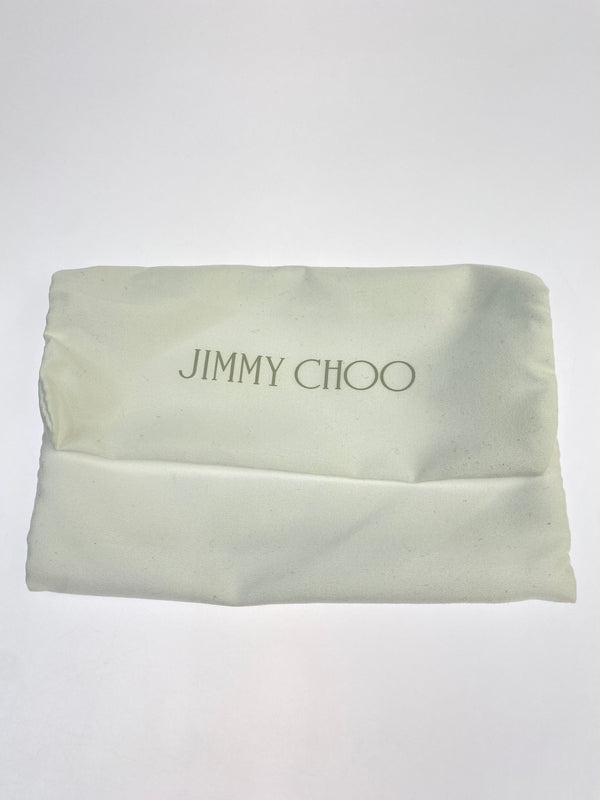 【中古品】【メンズ/レディース】 JIMMY CHOO ジミーチュウ JC LOGO 二つ折り財布 181-260713-KS-09-min カラー：ブラック 万代Net店