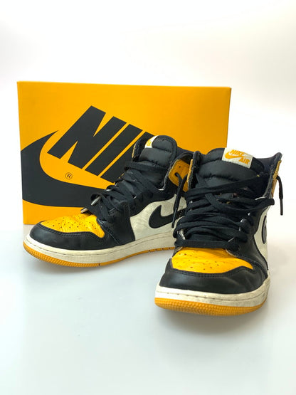 【現状渡し品】【メンズ】 NIKE ナイキ 555088-711 AIR JORDAN 1 RETRO HIGH OG 靴 シューズ スニーカー SNEAKER 160-260331-zi-06-min サイズ：27cm カラー：TAXI/BLACK-SAIL 万代Net店