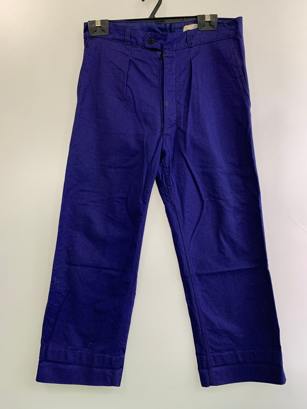 【現状渡し品】【メンズ】 SOLIDA ソリダ 70S WORK PANTS 70年代 ワークパンツ メンズ ボトムス 157-260709-hu-31-min サイズ：不明 カラー：青紫 万代Net店