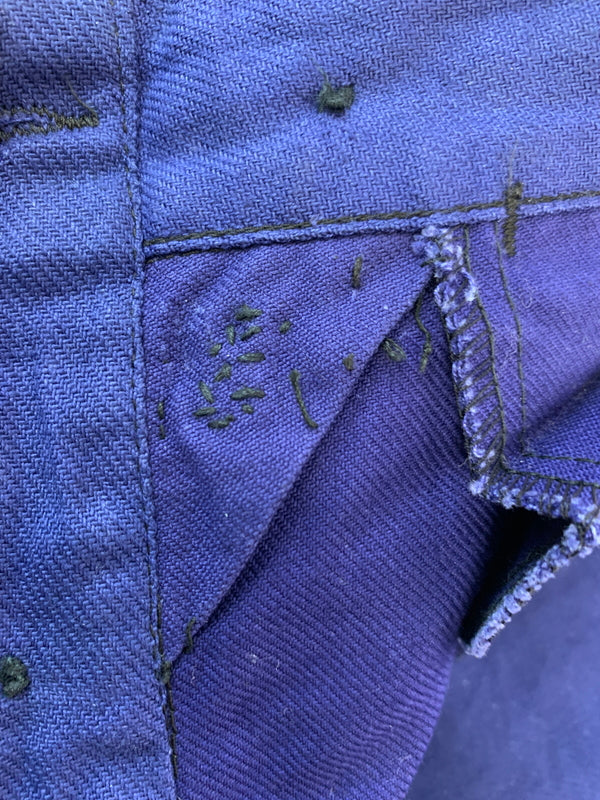 【現状渡し品】【メンズ】 SOLIDA ソリダ 70S WORK PANTS 70年代 ワークパンツ メンズ ボトムス 157-260709-hu-31-min サイズ：不明 カラー：青紫 万代Net店