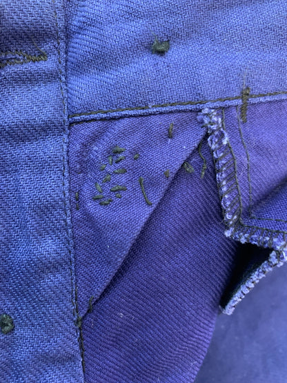 【現状渡し品】【メンズ】 SOLIDA ソリダ 70S WORK PANTS 70年代 ワークパンツ メンズ ボトムス 157-260709-hu-31-min サイズ：不明 カラー：青紫 万代Net店