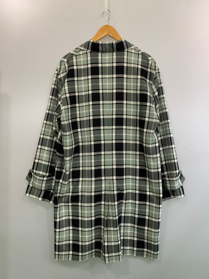 【中古品】【メンズ】 MILK BOY ミルクボーイ CHECK CHESTER COAT チェック チェスターコート 20213112 メンズ アウター 140-260703-hu-32-min カラー：ミントグリーン/ブラック（チェック） 万代Net店