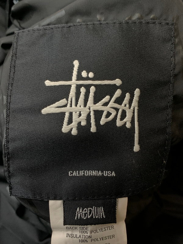 【中古品】【メンズ】 STUSSY ステューシー WORLD TOUR REVERSIBLE DOWN JACKET リバーシブル ダウンジャケット 142-260331-zi-30-min サイズ：M カラー：ブラック 万代Net店