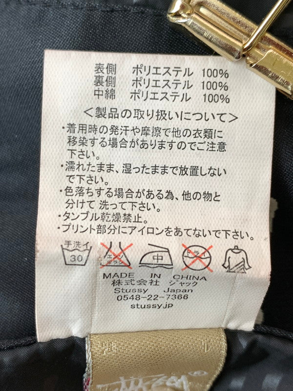 【中古品】【メンズ】 STUSSY ステューシー WORLD TOUR REVERSIBLE DOWN JACKET リバーシブル ダウンジャケット 142-260331-zi-30-min サイズ：M カラー：ブラック 万代Net店