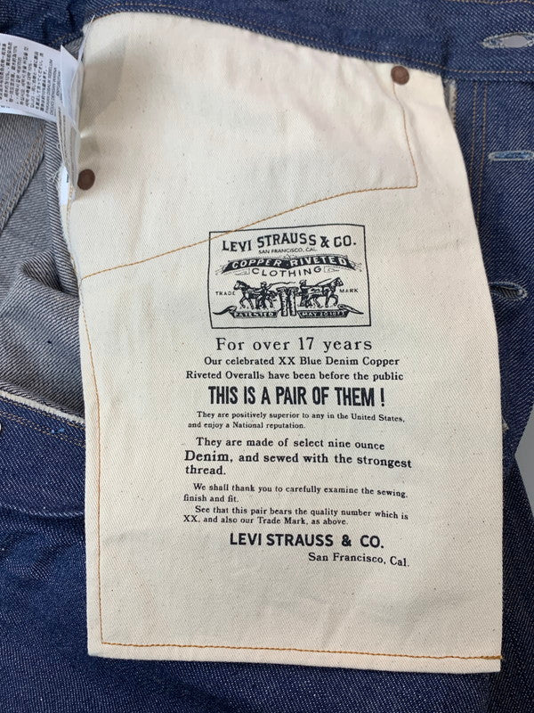 【中古美品】【メンズ】 LEVI'S VINTAGE CLOTHING リーバイスビンテージクロージング PC9-90501-0022 1890MODEL 501XX DENIM PANTS デニムパンツ ボトムス 156-260331-zi-17-min サイズ：34×34 カラー：インディゴ 万代Net店
