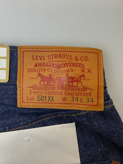 【中古美品】【メンズ】 LEVI'S VINTAGE CLOTHING リーバイスビンテージクロージング PC9-90501-0022 1890MODEL 501XX DENIM PANTS デニムパンツ ボトムス 156-260331-zi-17-min サイズ：34×34 カラー：インディゴ 万代Net店