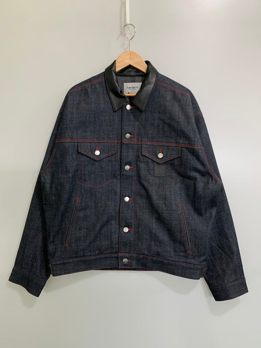 【中古品】【メンズ】 Carhartt カーハート WIP カーハート ワークインプログレス 2026 JP RIGID DENIM JACKET ジャパン リジッドデニムジャケット アウター 142-260330-SH-14-min サイズ：L カラー：インディゴ 万代Net店