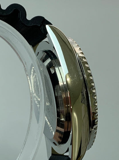【中古品】【メンズ】 CITIZEN シチズン 4-820789Y チャレンジダイバー 150M 1978年製 自動巻腕時計 197-260331-zi-14-min カラー：ブラック/シルバー 万代Net店