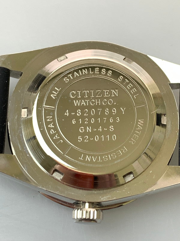 【中古品】【メンズ】 CITIZEN シチズン 4-820789Y チャレンジダイバー 150M 1978年製 自動巻腕時計 197-260331-zi-14-min カラー：ブラック/シルバー 万代Net店