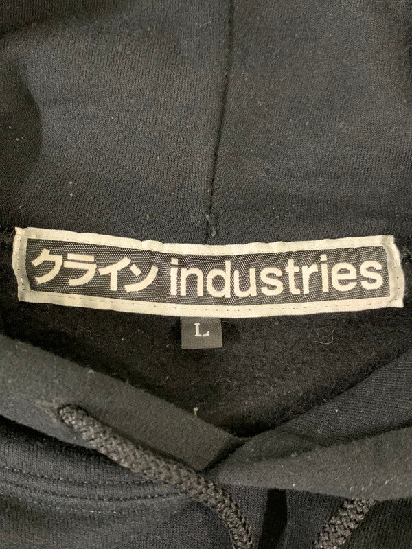 【中古品】【メンズ】 クラインINDUSTRIES クラインインダストリーズ ジェルミクライン HOODIE フーディー パーカー トップス 146-260330-SH-03-min サイズ：L カラー：ブラック 万代Net店
