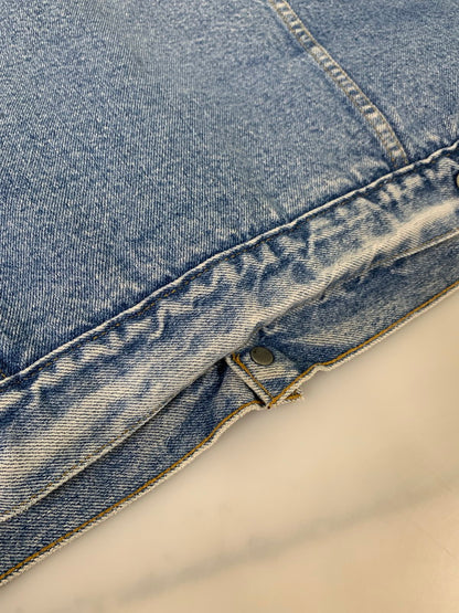 【中古品】【メンズ】 Levi's リーバイス DENIM BOA JACKET 70609-0214 デニムボアジャケット アウター 146-260330-SH-11-min サイズ：L カラー：インディゴ 万代Net店