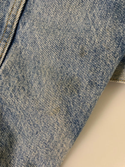 【中古品】【メンズ】 Levi's リーバイス DENIM BOA JACKET 70609-0214 デニムボアジャケット アウター 146-260330-SH-11-min サイズ：L カラー：インディゴ 万代Net店
