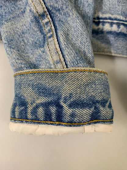 【中古品】【メンズ】 Levi's リーバイス DENIM BOA JACKET 70609-0214 デニムボアジャケット アウター 146-260330-SH-11-min サイズ：L カラー：インディゴ 万代Net店