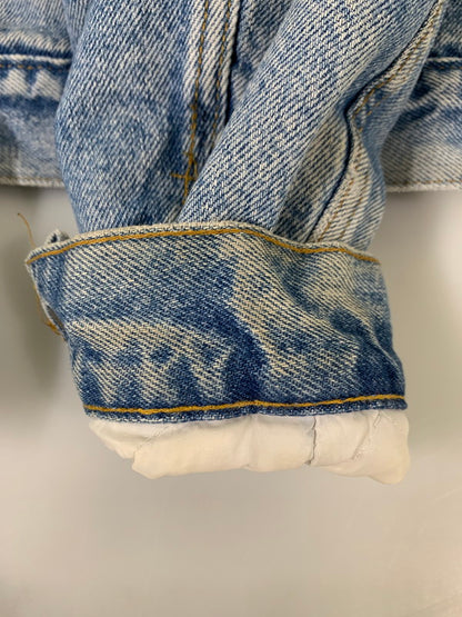 【中古品】【メンズ】 Levi's リーバイス DENIM BOA JACKET 70609-0214 デニムボアジャケット アウター 146-260330-SH-11-min サイズ：L カラー：インディゴ 万代Net店