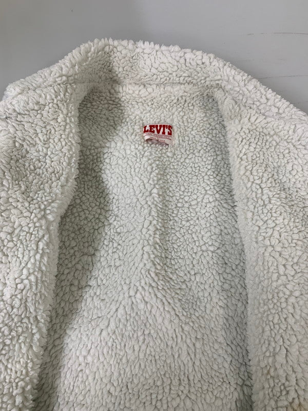 【中古品】【メンズ】 Levi's リーバイス DENIM BOA JACKET 70609-0214 デニムボアジャケット アウター 146-260330-SH-11-min サイズ：L カラー：インディゴ 万代Net店