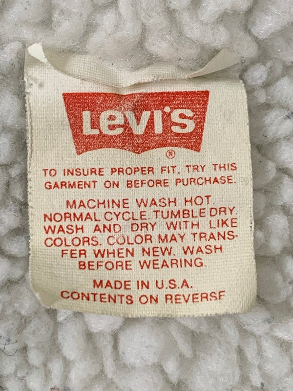 【中古品】【メンズ】 Levi's リーバイス DENIM BOA JACKET 70609-0214 デニムボアジャケット アウター 146-260330-SH-11-min サイズ：L カラー：インディゴ 万代Net店