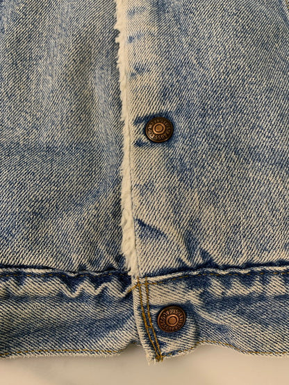 【中古品】【メンズ】 Levi's リーバイス DENIM BOA JACKET 70609-0214 デニムボアジャケット アウター 146-260330-SH-11-min サイズ：L カラー：インディゴ 万代Net店