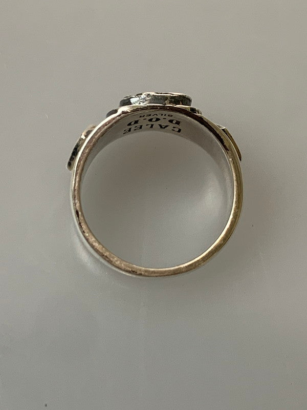 【中古品】【メンズ/レディース】 CALEE キャリー ×D.O.D MEXICAN TASTE JAPANESE FUKU RING リング 指輪 192-260331-zi-13-min カラー：シルバー 11号 万代Net店