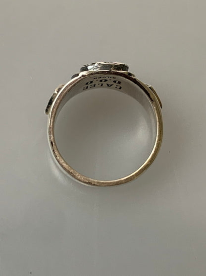【中古品】【メンズ/レディース】 CALEE キャリー ×D.O.D MEXICAN TASTE JAPANESE FUKU RING リング 指輪 192-260331-zi-13-min カラー：シルバー 11号 万代Net店