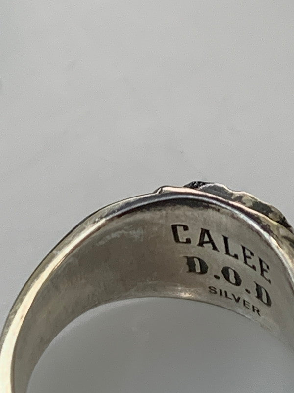 【中古品】【メンズ/レディース】 CALEE キャリー ×D.O.D MEXICAN TASTE JAPANESE FUKU RING リング 指輪 192-260331-zi-13-min カラー：シルバー 11号 万代Net店