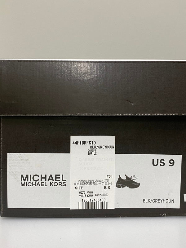 【現状渡し品】【メンズ】 Michael Kors マイケルコース DARIUS SHOES 44F1DRFS1D ダリウス シューズ 靴 スニーカー SNEAKER 162-260414-KS-21-min サイズ：US9 カラー：ブラック系 万代Net店