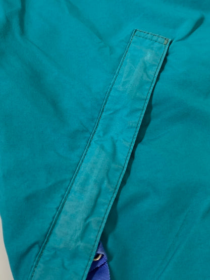 【現状渡し品】【キッズ】 patagonia パタゴニア 90's SHELLED SYNCHILLA JACKET 90年代 シェルドシンチラジャケット アウター キッズ 144-260330-SH-09-min サイズ：KIDS 10 カラー：ターコイズ 万代Net店