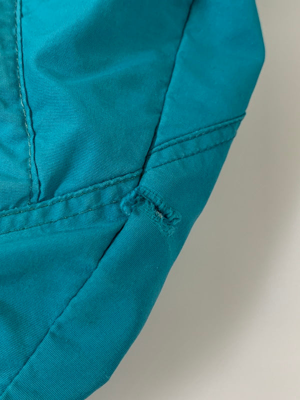 【現状渡し品】【キッズ】 patagonia パタゴニア 90's SHELLED SYNCHILLA JACKET 90年代 シェルドシンチラジャケット アウター キッズ 144-260330-SH-09-min サイズ：KIDS 10 カラー：ターコイズ 万代Net店