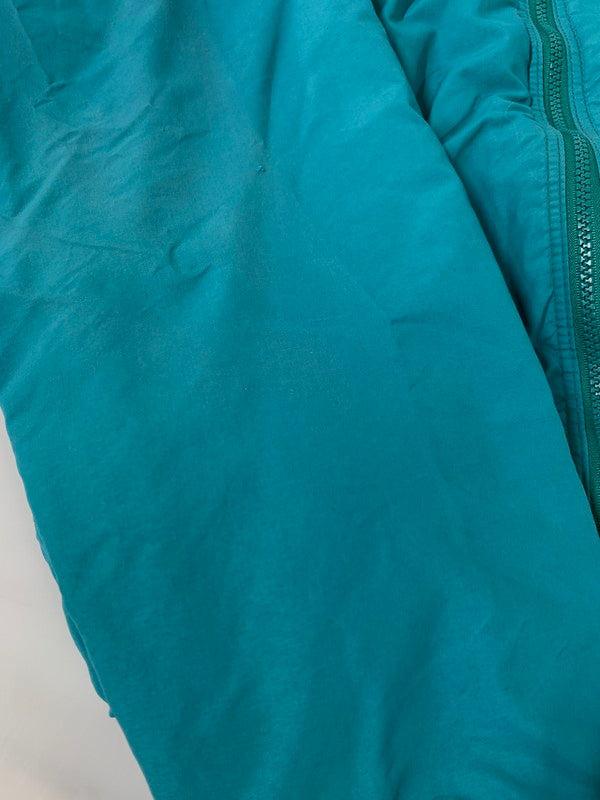 【現状渡し品】【キッズ】 patagonia パタゴニア 90's SHELLED SYNCHILLA JACKET 90年代 シェルドシンチラジャケット アウター キッズ 144-260330-SH-09-min サイズ：KIDS 10 カラー：ターコイズ 万代Net店