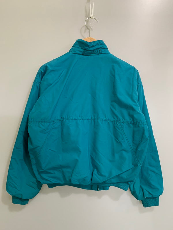 【現状渡し品】【キッズ】 patagonia パタゴニア 90's SHELLED SYNCHILLA JACKET 90年代 シェルドシンチラジャケット アウター キッズ 144-260330-SH-09-min サイズ：KIDS 10 カラー：ターコイズ 万代Net店