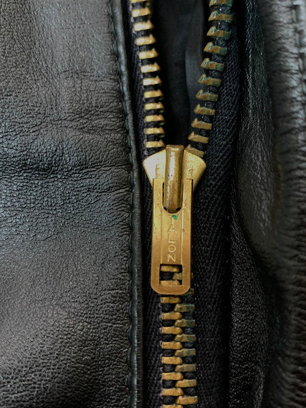【現状渡し品】【メンズ】 TAUBERS タウバーズ LEATHER PANTS レザーパンツ ボトムス 157-260331-zi-28-min サイズ：不明 カラー：ブラック 万代Net店