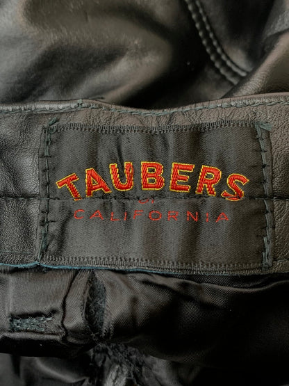 【現状渡し品】【メンズ】 TAUBERS タウバーズ LEATHER PANTS レザーパンツ ボトムス 157-260331-zi-28-min サイズ：不明 カラー：ブラック 万代Net店