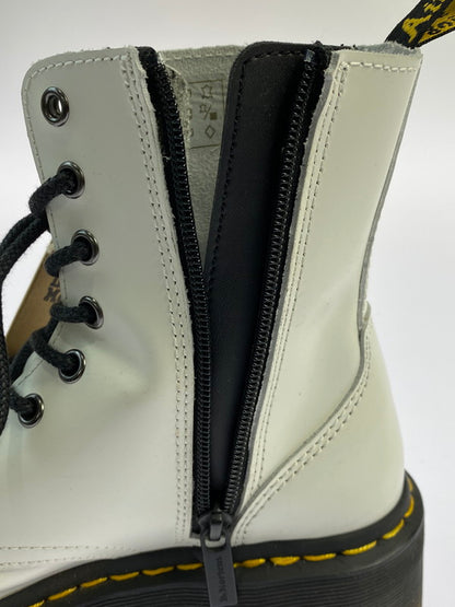 【中古品】【レディース】 Dr.Martens ドクターマーチン 15265100 QUAD RETRO JADON WHITE POLISHED SMOOTH 靴 164-260402-zi-18-min サイズ：US5 カラー：ホワイト 万代Net店