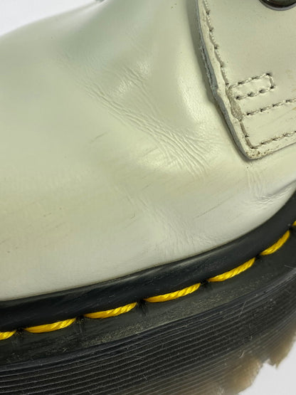 【中古品】【レディース】 Dr.Martens ドクターマーチン 15265100 QUAD RETRO JADON WHITE POLISHED SMOOTH 靴 164-260402-zi-18-min サイズ：US5 カラー：ホワイト 万代Net店