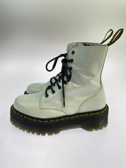 【中古品】【レディース】 Dr.Martens ドクターマーチン 15265100 QUAD RETRO JADON WHITE POLISHED SMOOTH 靴 164-260402-zi-18-min サイズ：US5 カラー：ホワイト 万代Net店
