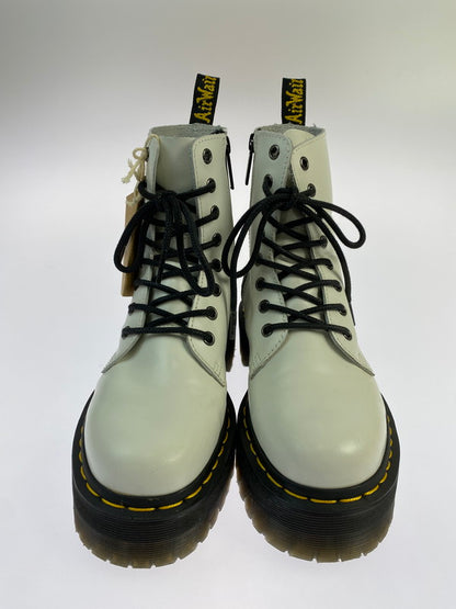 【中古品】【レディース】 Dr.Martens ドクターマーチン 15265100 QUAD RETRO JADON WHITE POLISHED SMOOTH 靴 164-260402-zi-18-min サイズ：US5 カラー：ホワイト 万代Net店