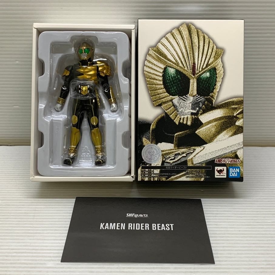 【現状渡し品】 S.H.F 真骨彫製法 仮面ライダービースト フィギュア バンダイ 魂ウェブ商店 042-260703-em-14-min 万代Net店