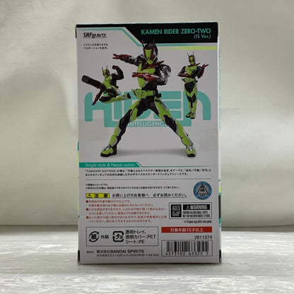 【中古品】 S.H.F 仮面ライダーゼロツー (イズver.) フィギュアーツ バンダイナムコ 魂ウェブ商店 セロワン フィギュア 042-260924-em-08-min 万代Net店