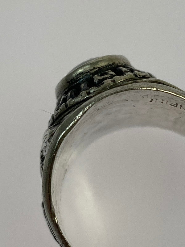 【中古品】【メンズ/レディース】 HERFF JONES ハーフ ジョーンズ SILVER USA 1977 COLLEGE RING シルバー USA 1977 カレッジ リング 指輪 リング 192-260403-em-33-min カラー：シルバー 号数 万代Net店