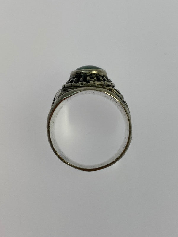【中古品】【メンズ/レディース】 HERFF JONES ハーフ ジョーンズ SILVER USA 1977 COLLEGE RING シルバー USA 1977 カレッジ リング 指輪 リング 192-260403-em-33-min カラー：シルバー 号数 万代Net店