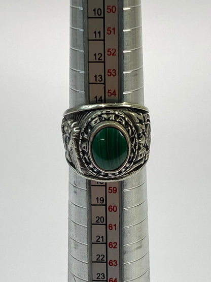 【中古品】【メンズ/レディース】 HERFF JONES ハーフ ジョーンズ SILVER USA 1977 COLLEGE RING シルバー USA 1977 カレッジ リング 指輪 リング 192-260403-em-33-min カラー：シルバー 号数 万代Net店